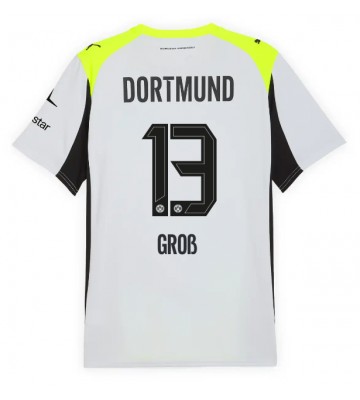 Borussia Dortmund Pascal Gross #13 Udebanetrøje 2025-26 Kortærmet
